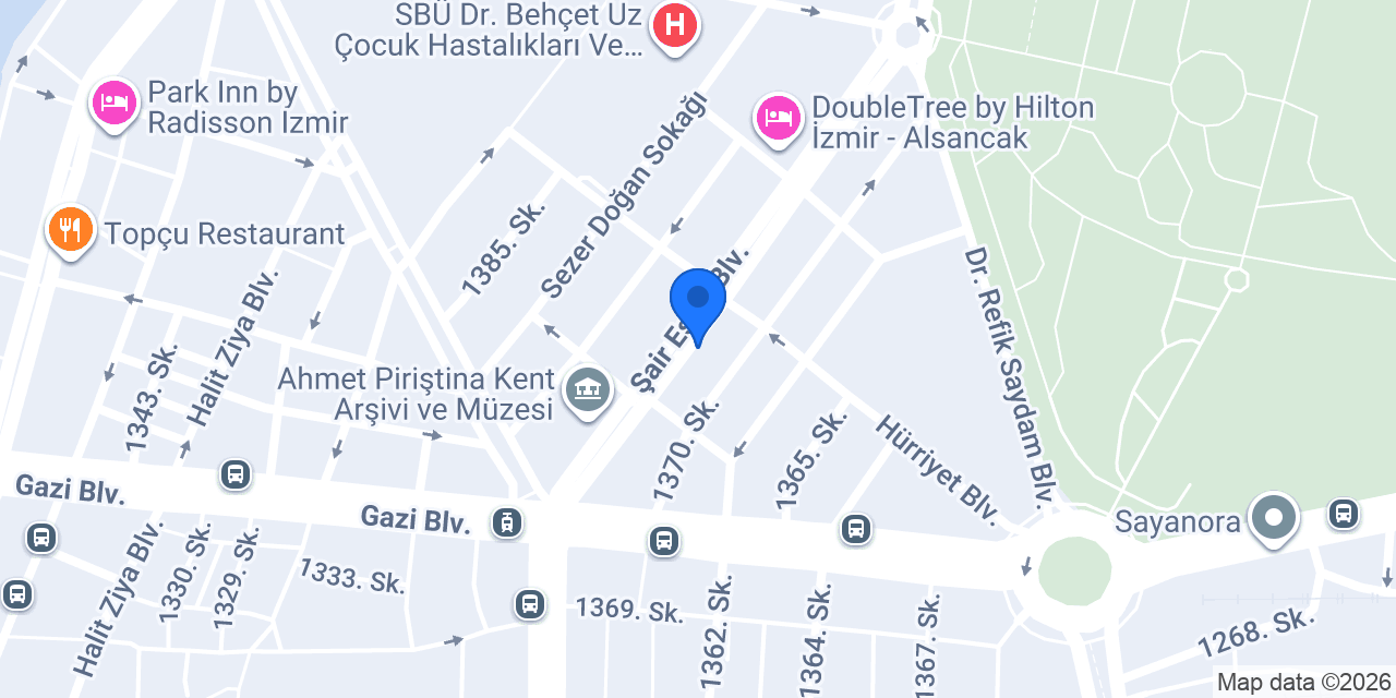 Jest Kuaförü konumu