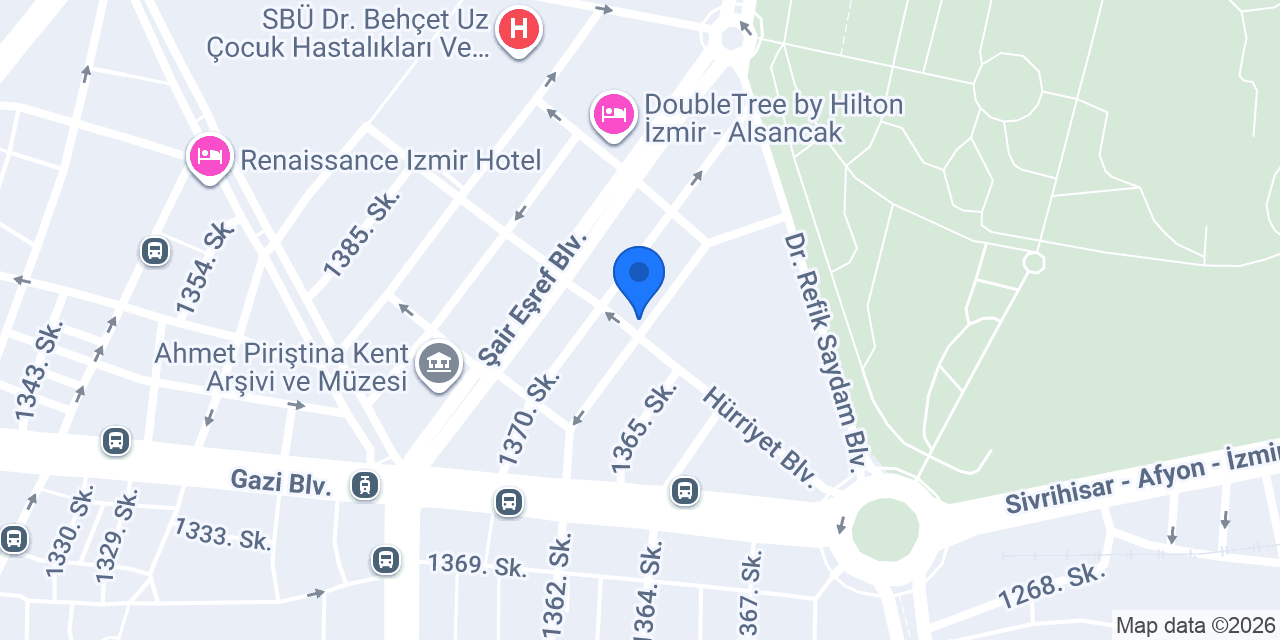 Eczane Pınar konumu