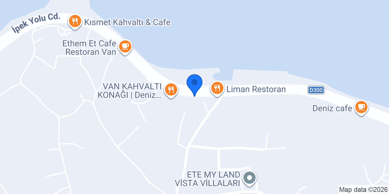 EDREMİT SAHİL DÖNER, PASTANE & CAFE van konumu