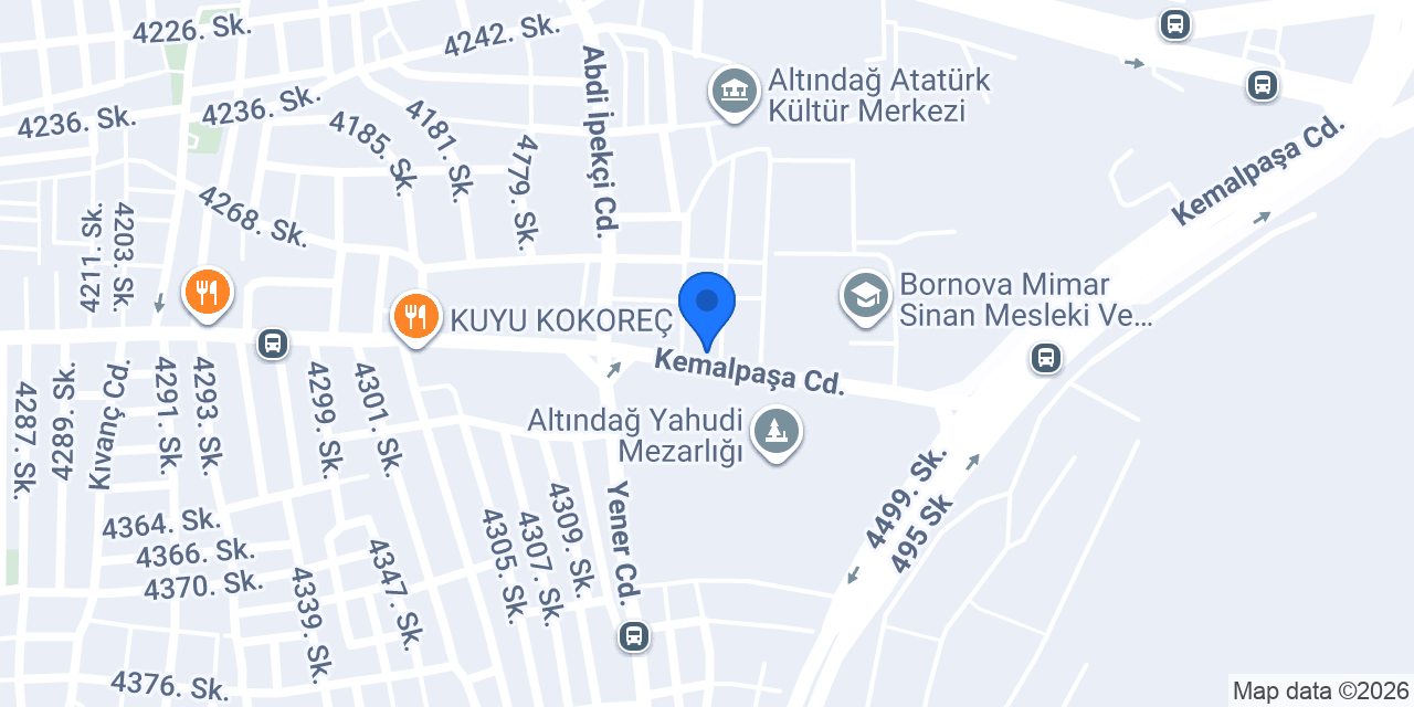 Öz Altındağ Sürücü Kursu konumu