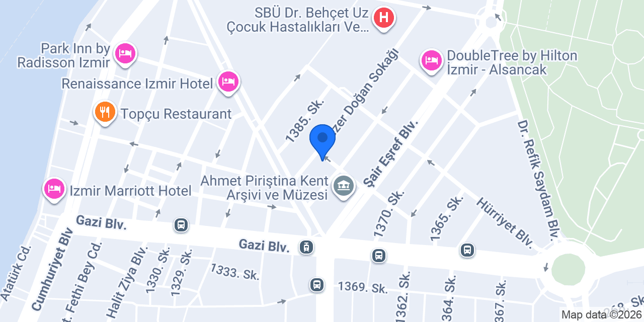İzmir Mali Müşavir Buse EMİR konumu
