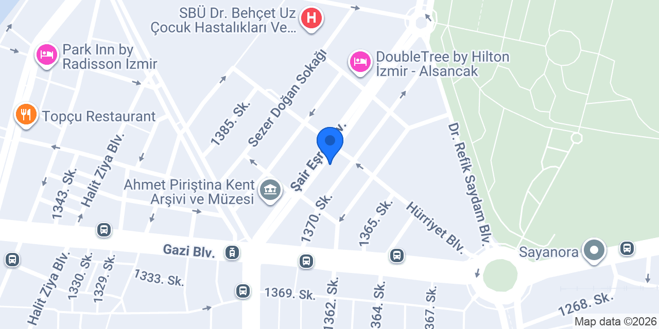 Av. Dr. Mehmet Öget - Öget Hukuk Bürosu konumu