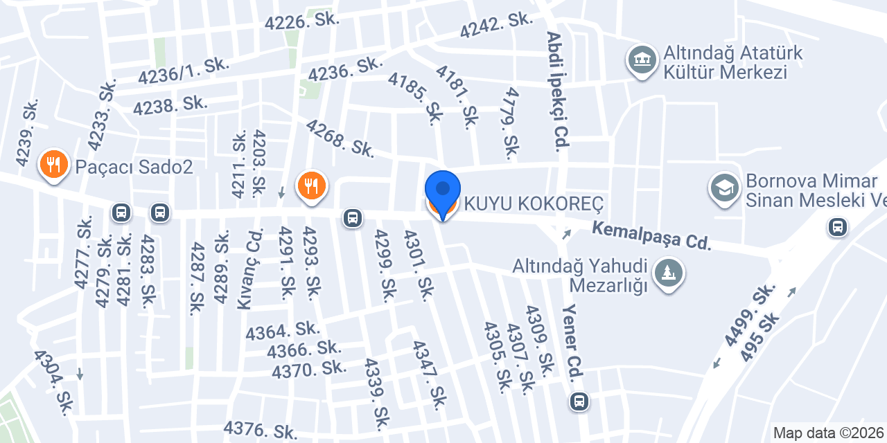 KUYU KOKOREÇ konumu