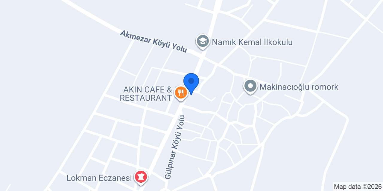 Yakupoğulları Mobilya konumu