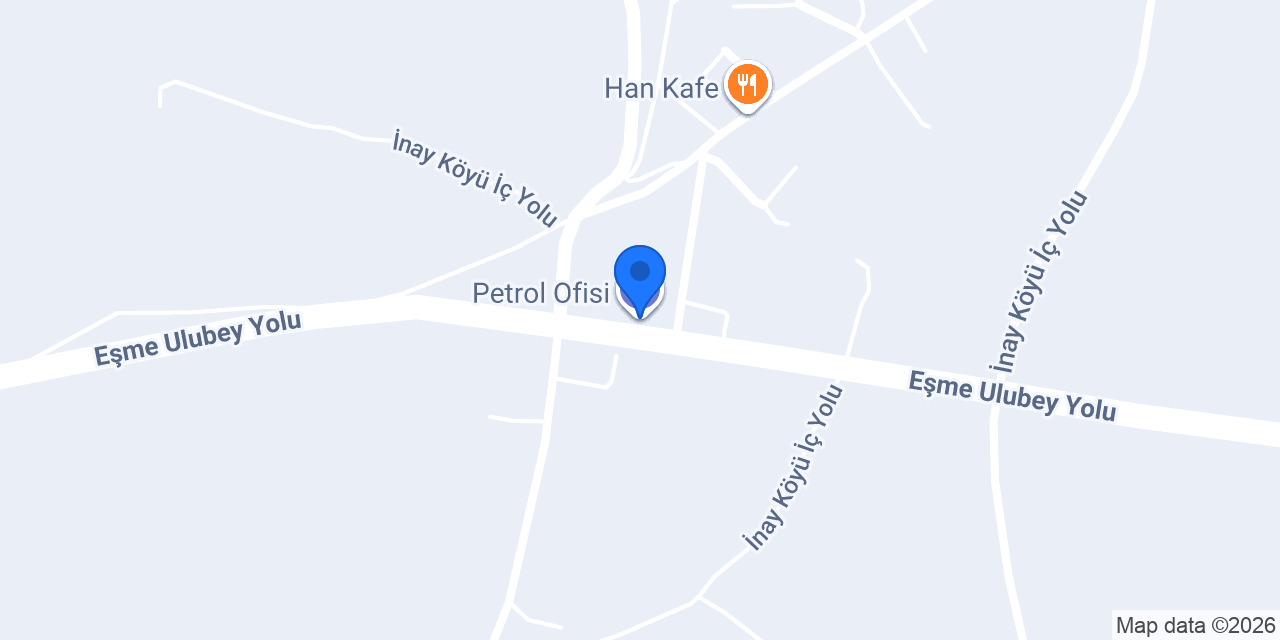 Petrol Ofisi konumu