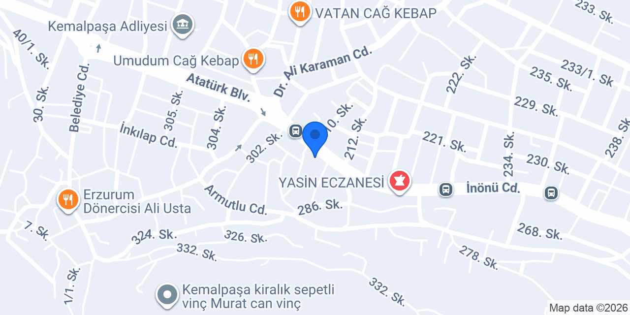 Marshall - Mert Yapı konumu
