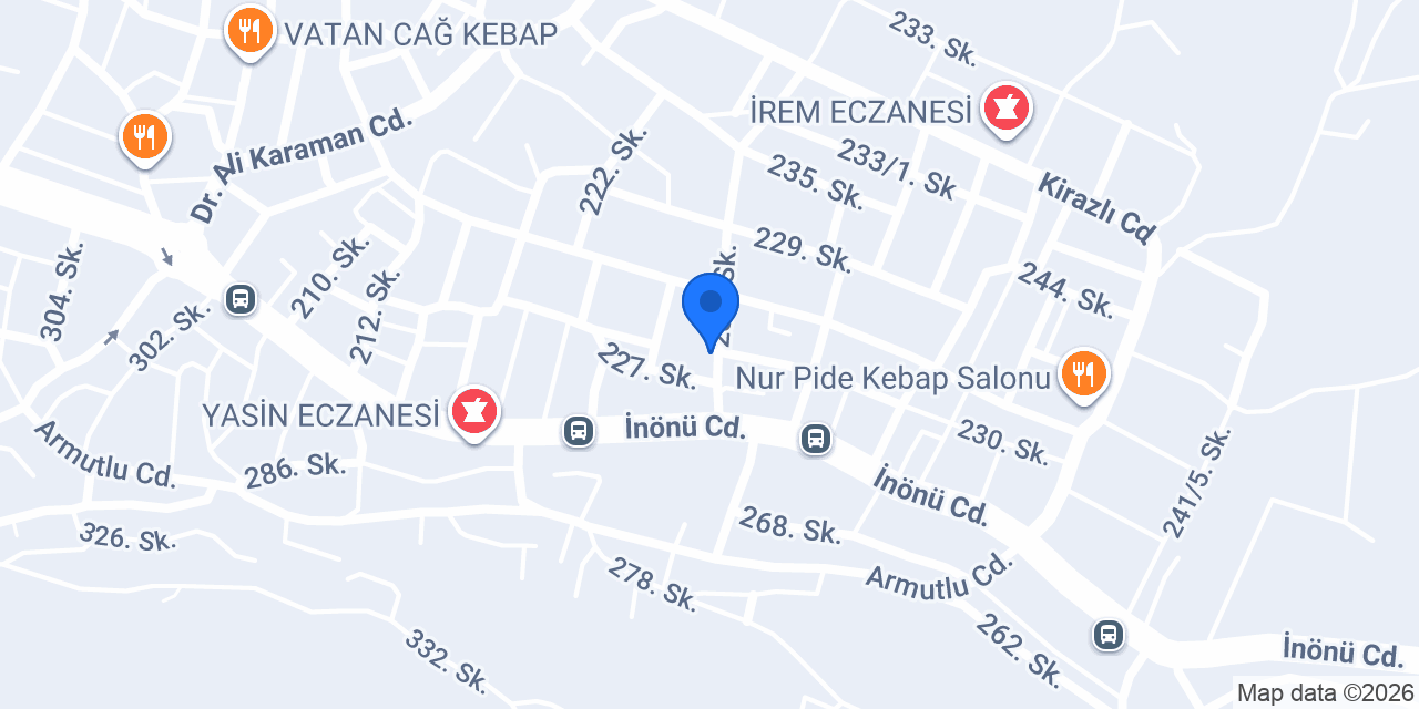 Kemalpaşa Alkanoğlu Hafriyat - Kemalpaşa Mini Kepçe konumu
