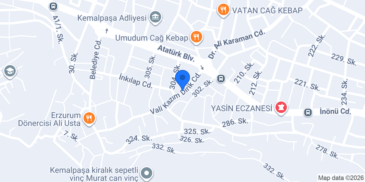 Banu Cam konumu