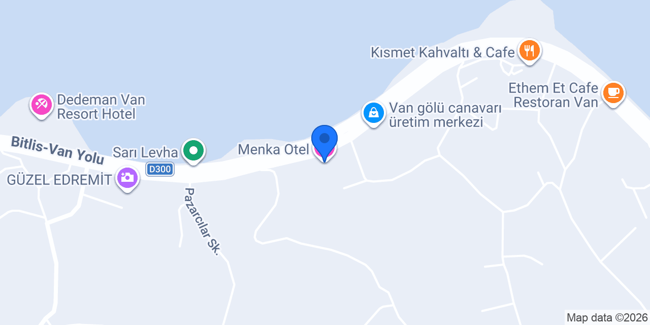 Menka Otel konumu