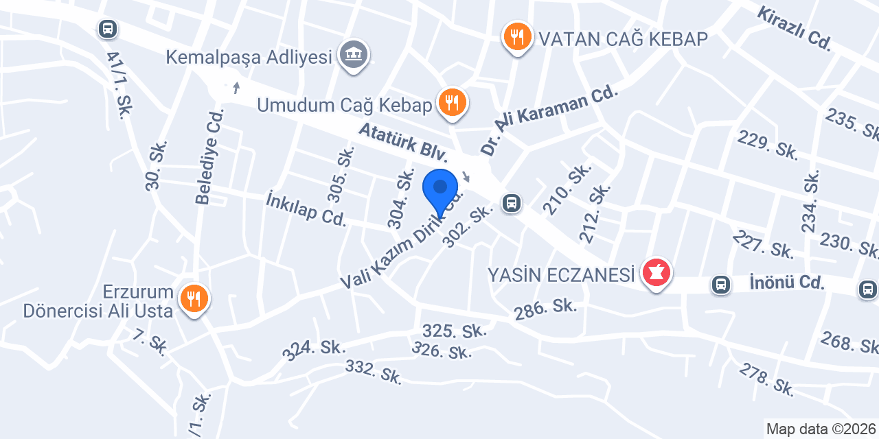 ALP TURİZM TAŞIMACILIK konumu