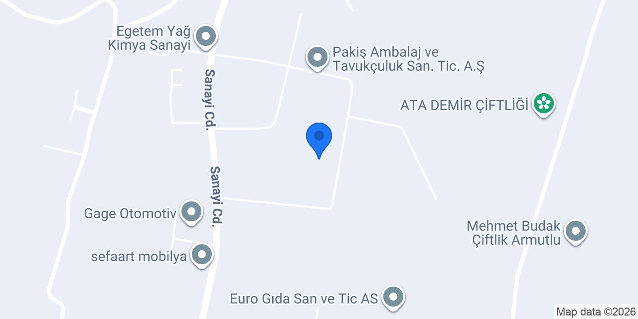Ergülteks konumu
