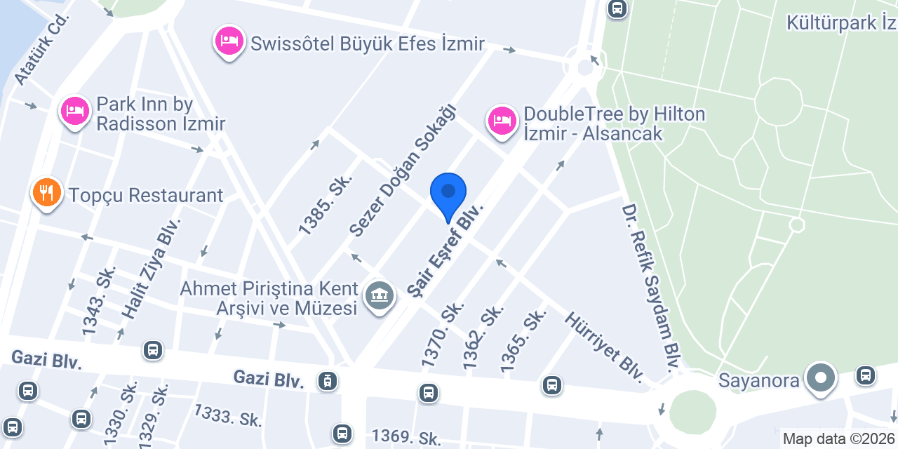ÇAĞDAŞ DRAMA DERNEĞİ İZMİR ŞUBESİ konumu