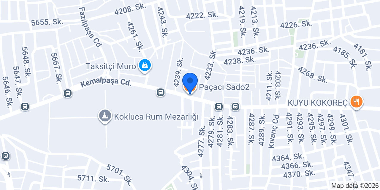 Paçacı Sado2 konumu