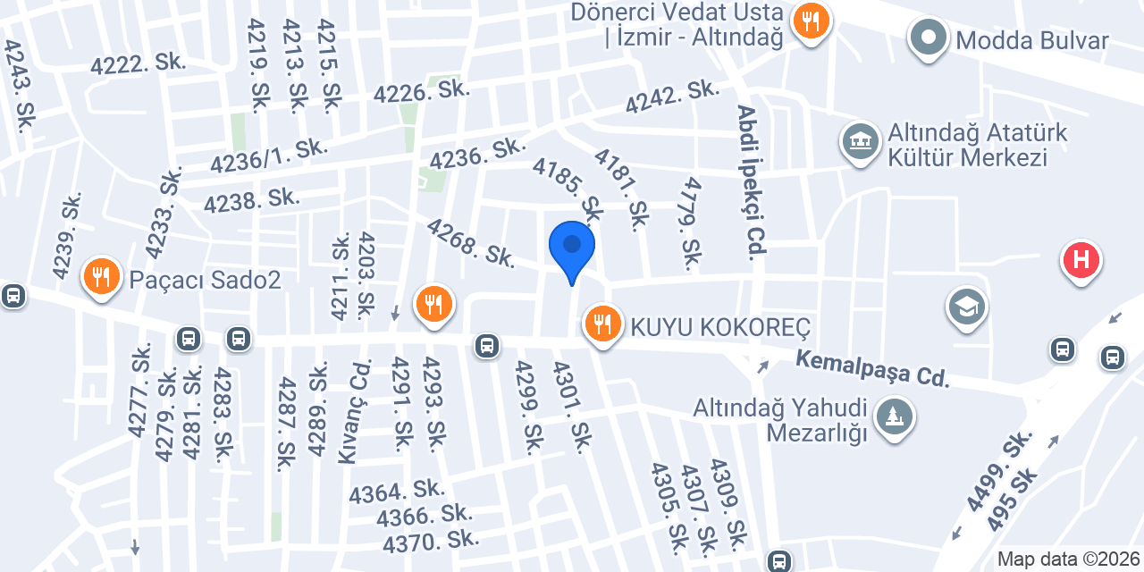 Deniz Net Game Arena konumu