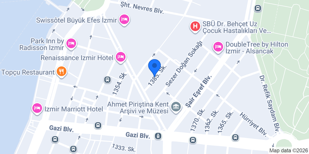 Özer & Aslan Avukatlık Bürosu konumu