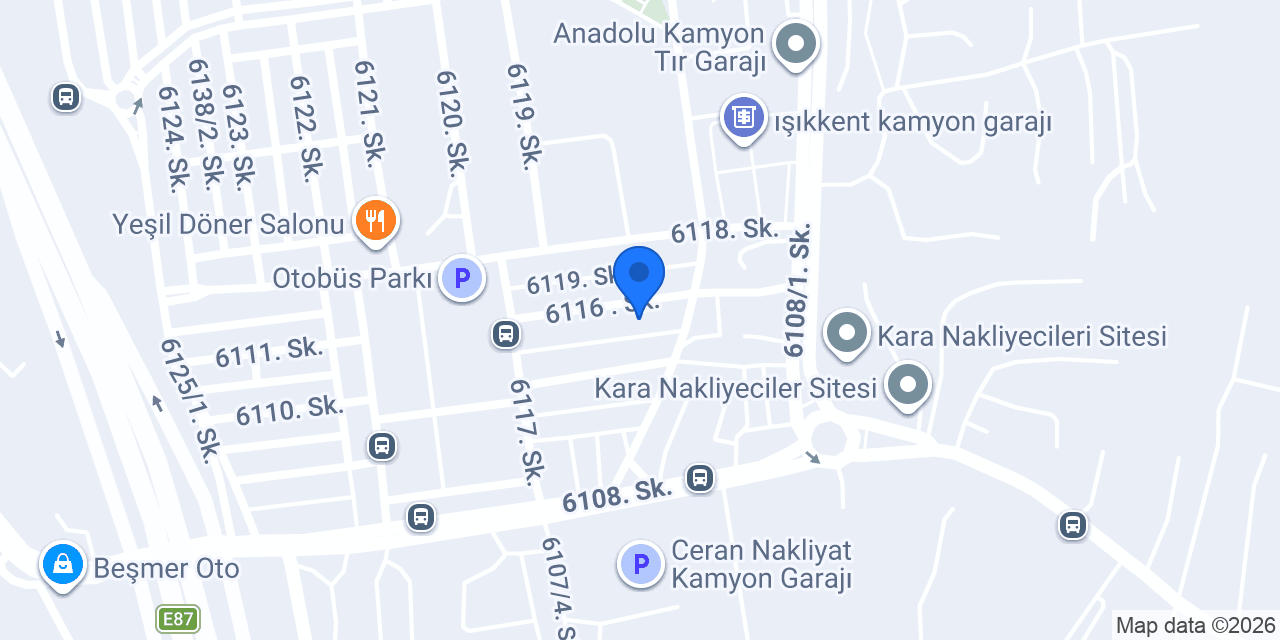 Akçam Matbaası konumu