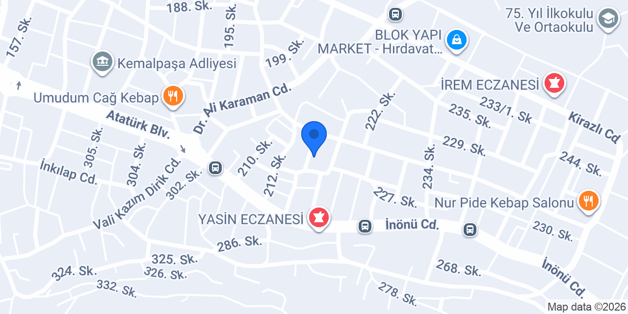 Asera Seracılık Sistemleri konumu