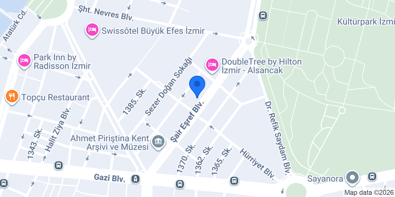 Gürmar Çankaya Mağazası konumu