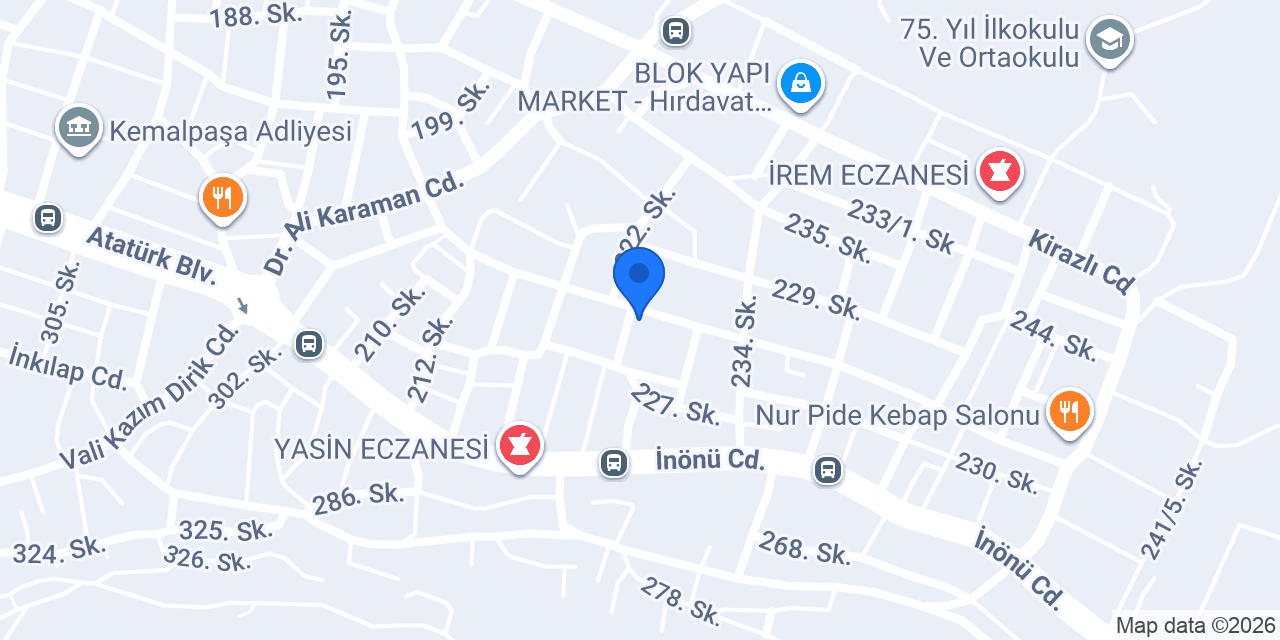 Nanu Oyun Atölyesi konumu