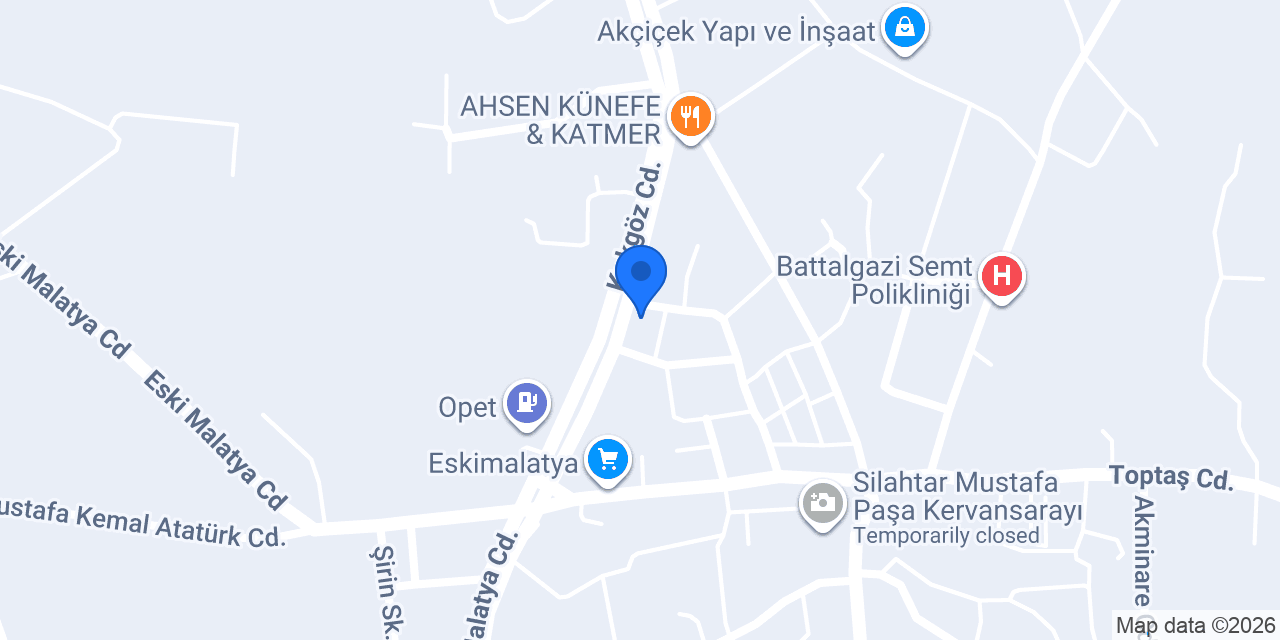 Bayram Mobilya konumu