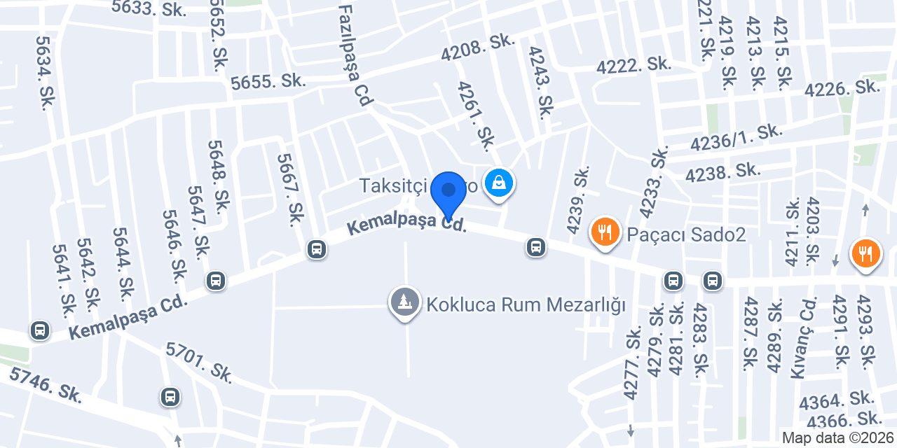 Çiçek Taksi konumu