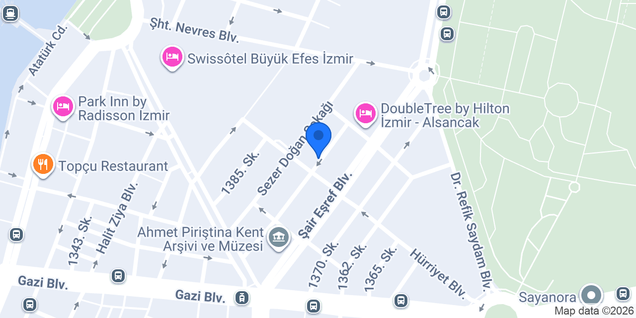 NERİS AKADEMİ konumu