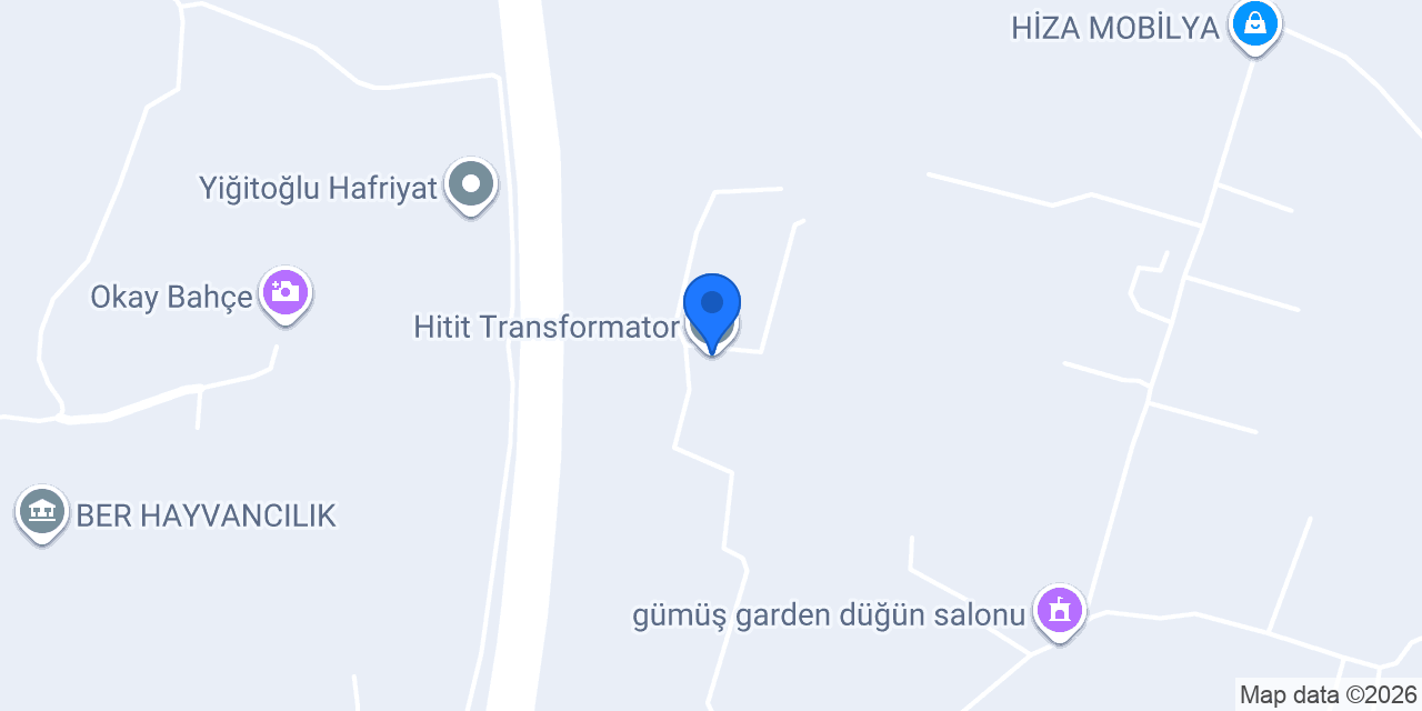 Hitit Transformator konumu