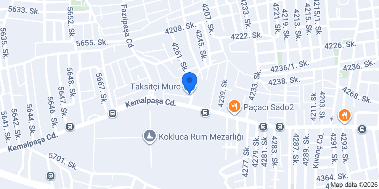 Taksitçi Muro konumu