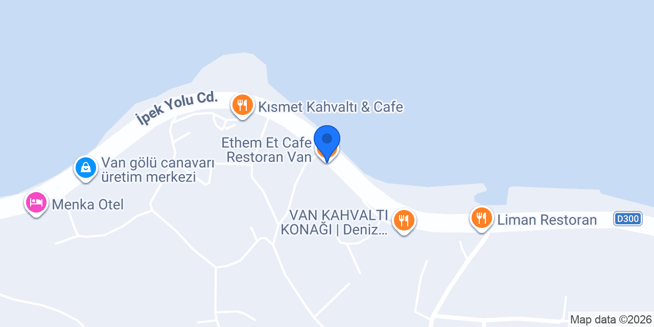 Ethem Et Cafe Restoran Van konumu