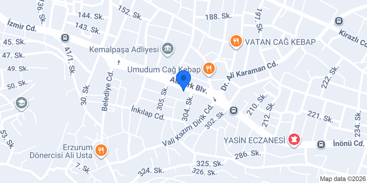 Nazilli Pide Kebab Lahmacun Pizza Salonu konumu