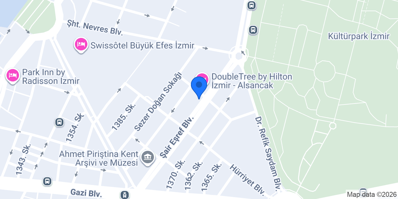 TEB Montrö Şubesi konumu