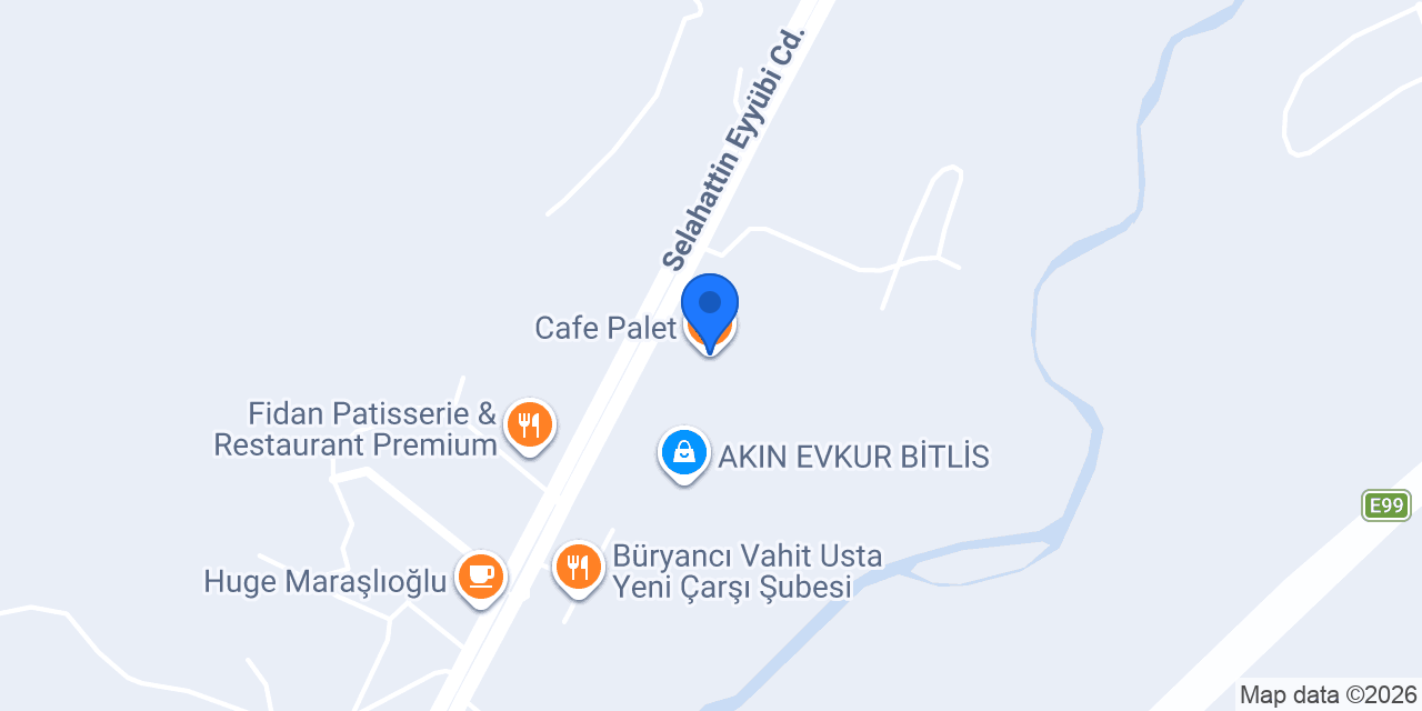 Bitlis Levent Balcılık konumu