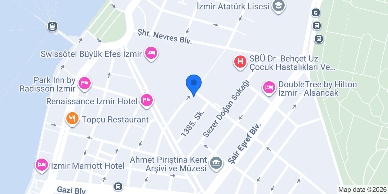 Alsancak Final VIP konumu