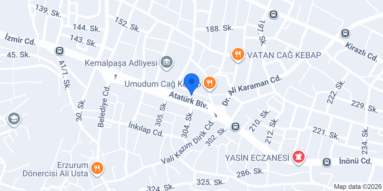 Western Union Kemalpaşa konumu