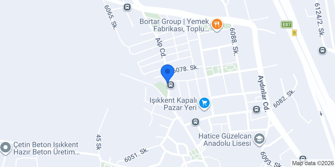 Aydın Pastanesi konumu