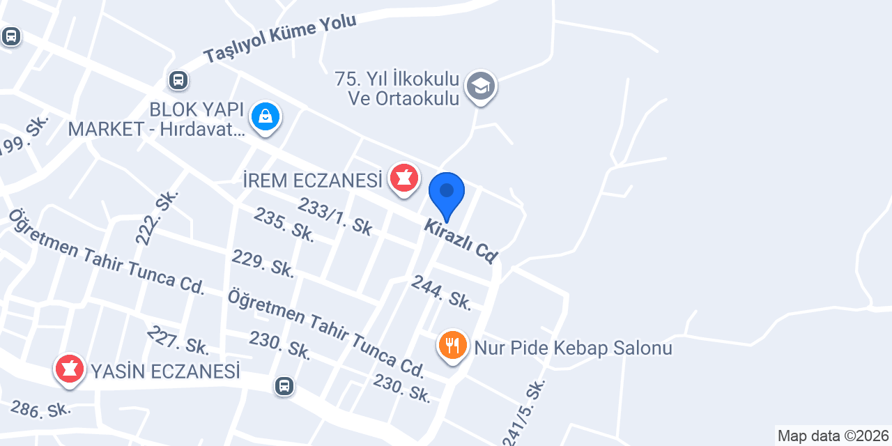 Sertkaya Eğitim Kurumu konumu