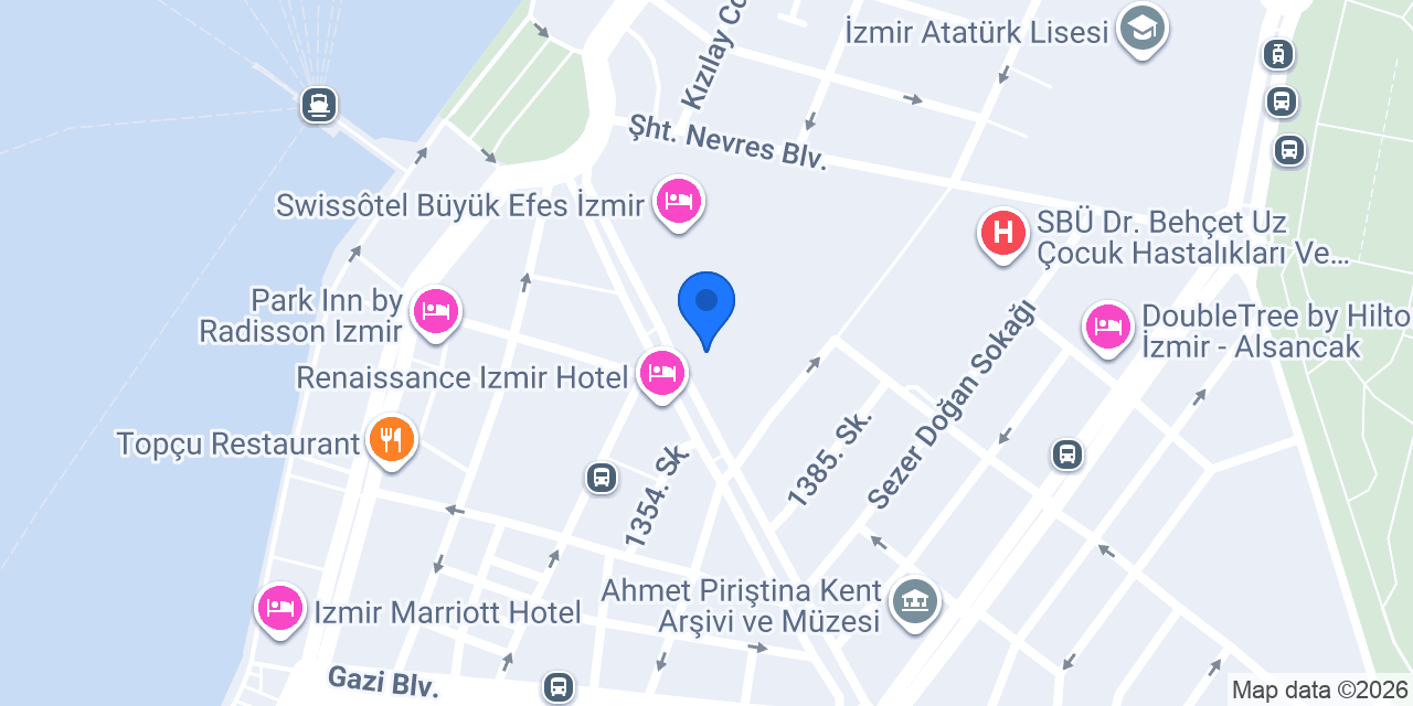 Kale - Kale İzmir Mağazası konumu