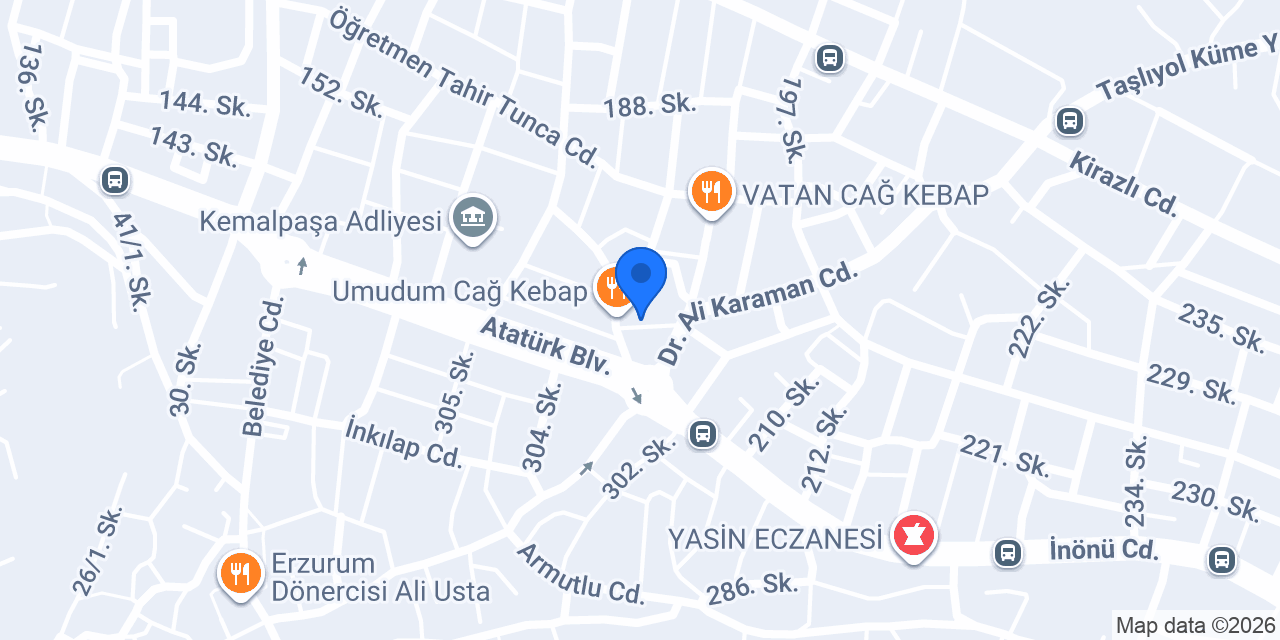 Başarı Elektrik konumu