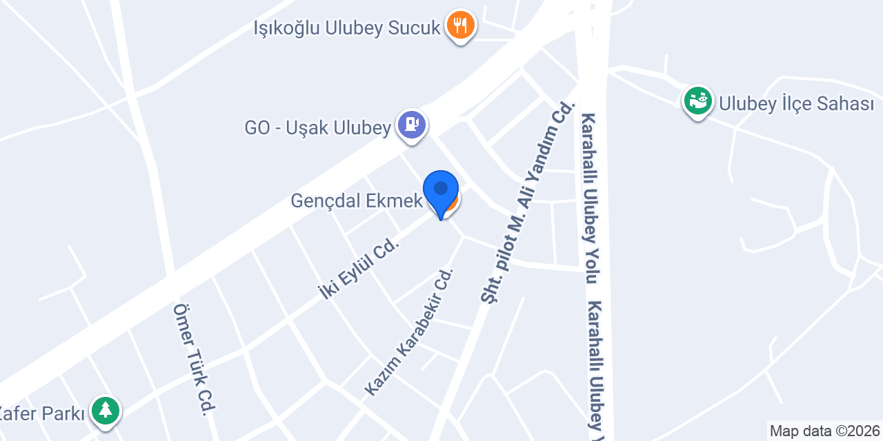Gençdal Ekmek konumu
