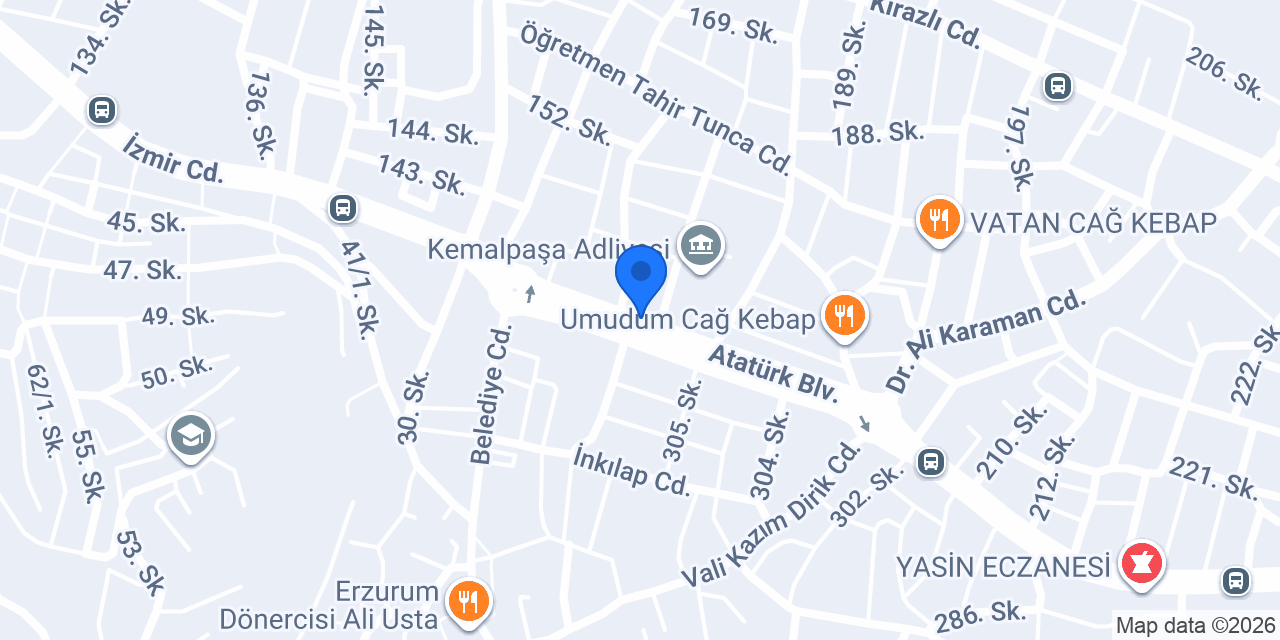 İlhan Ticaret konumu