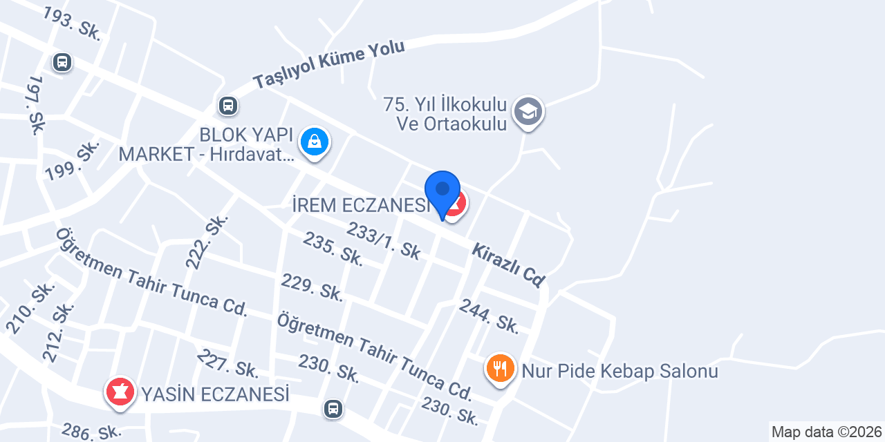 ÇAKIROĞLU OTOMOTİV konumu