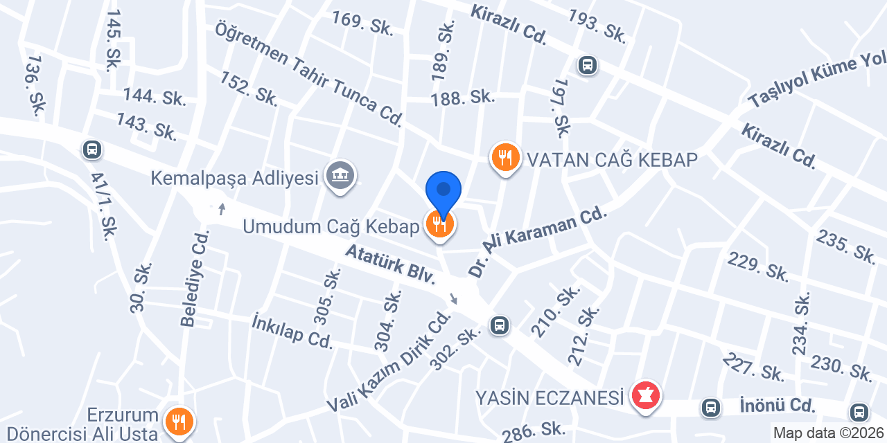 KİRAZ KIRTASİYE konumu