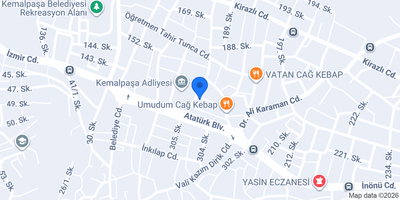 Hamarat Yapı konumu