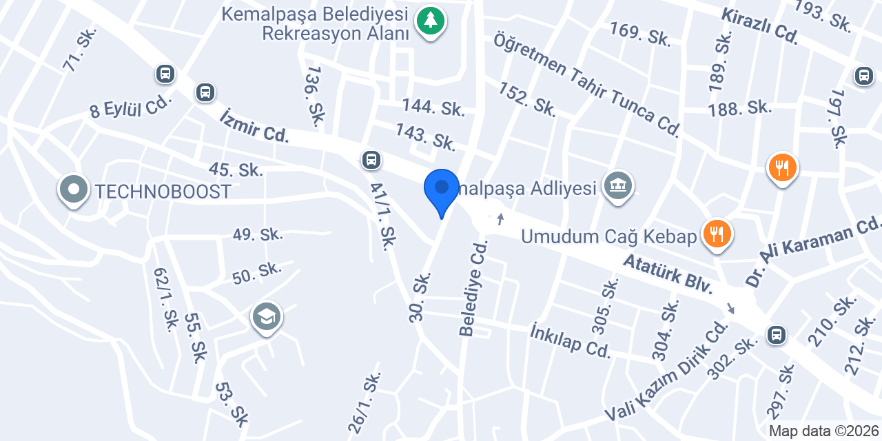 Güney Efe Sigorta konumu