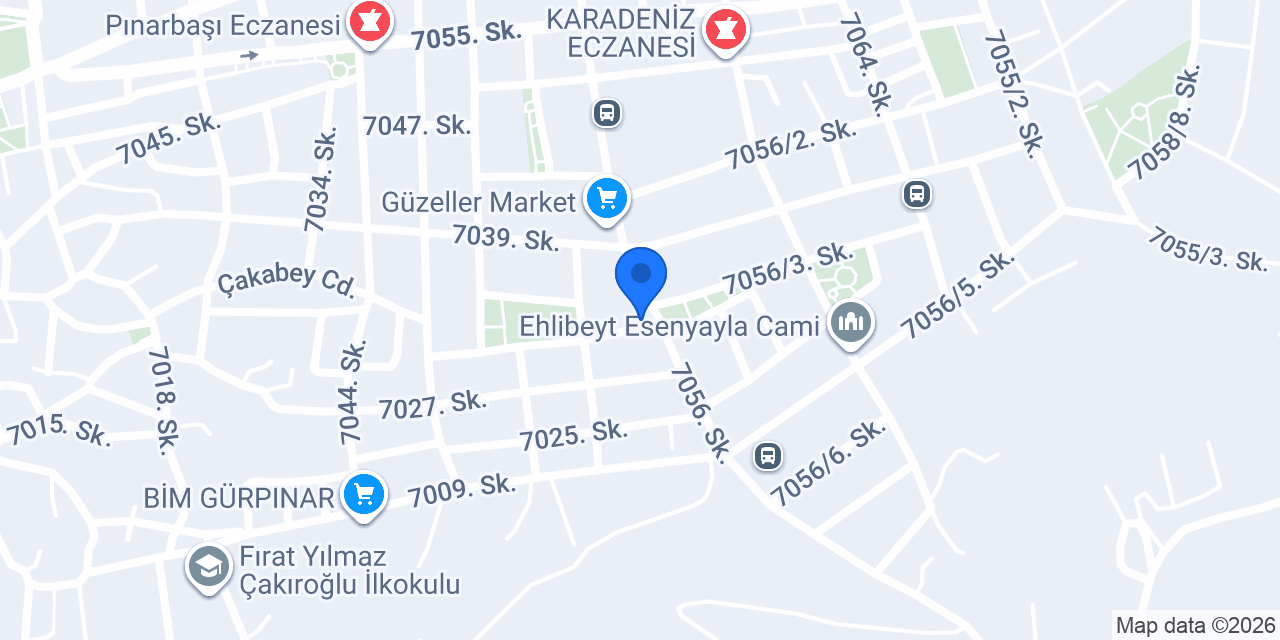 EKM Mühendislik Doğalgaz konumu
