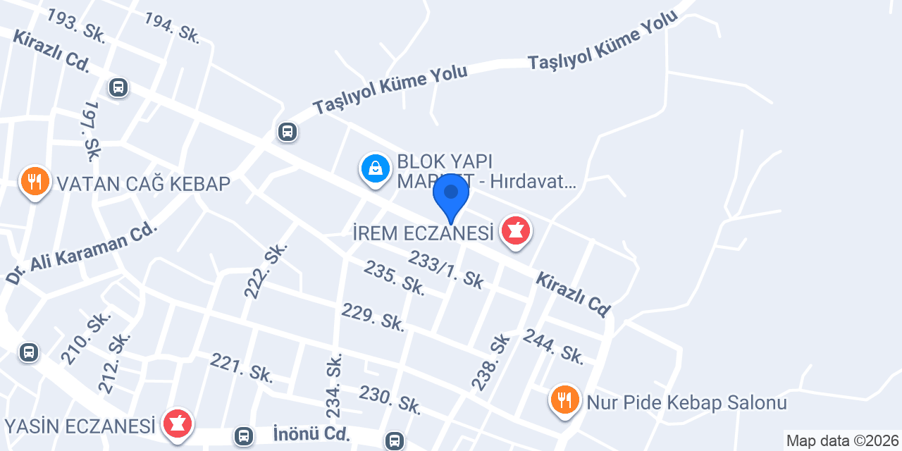Özak Kablo Enerji konumu