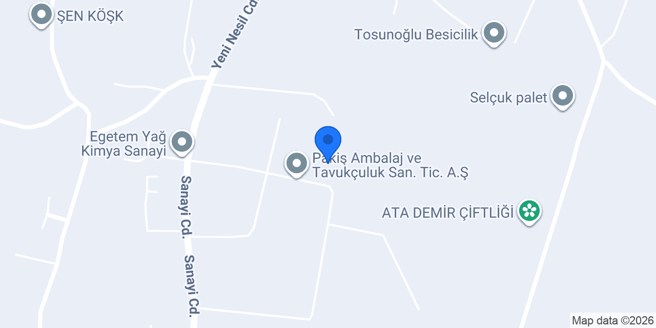 Beşem Atık Yönetimi konumu