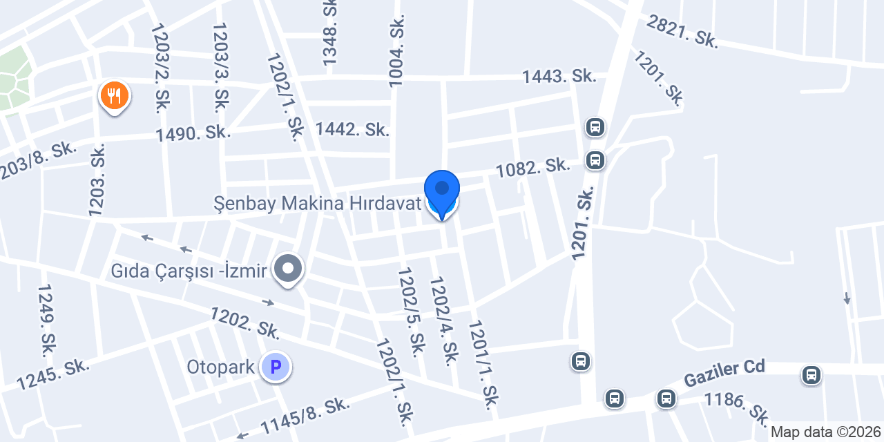 Şenbay Makina Hırdavat konumu