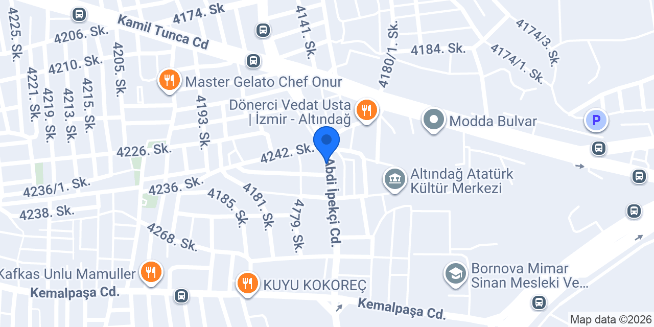 09 Anıl Pide - Kebap Pizza Salonu konumu