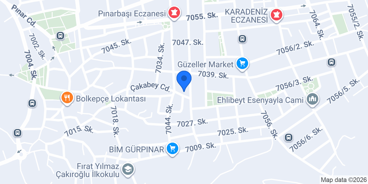 Kethüda Ekmek Fırını konumu